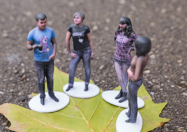 Aumenta tu ego: haz una figura de ti mismo en una impresora 3D