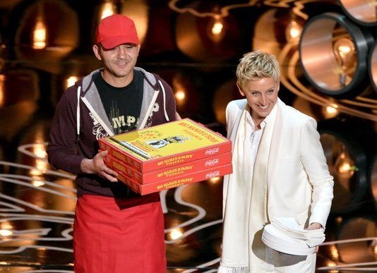 Repartidor de pizza, otro de los ganadores en los Oscar
