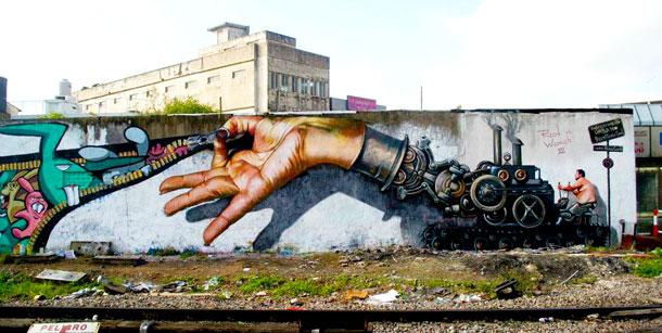 6 Ejemplos impresionantes de street art alrededor del mundo