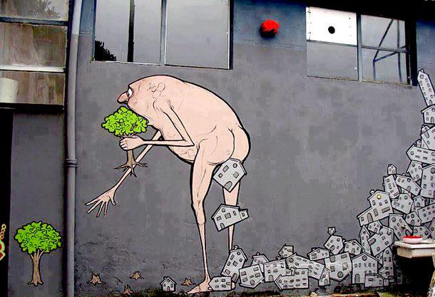 9 Ejemplos impresionantes de street art alrededor del mundo