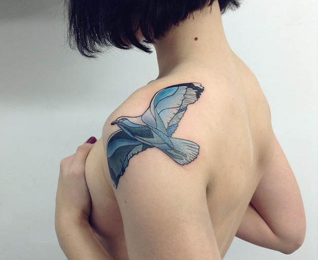 Artista rusa crea increíbles tatuajes inspirados en la naturaleza