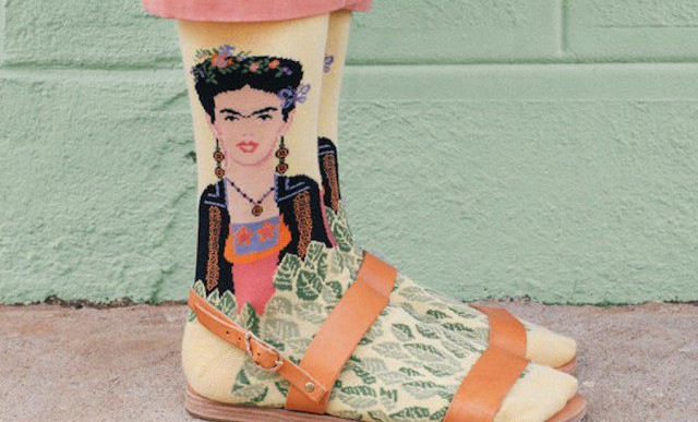 Extravagantes calcetines inspirados en obras de arte