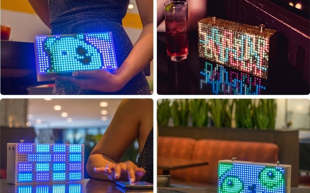 Personaliza tus propios diseños con este bolso de LEDs