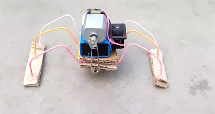 Mira cómo crear un juguete que se mueve con materiales simples