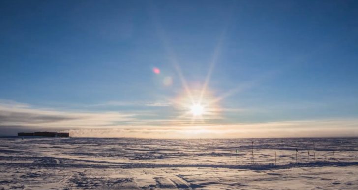 Un timelapse que muestra cómo son 5 días en la antártida