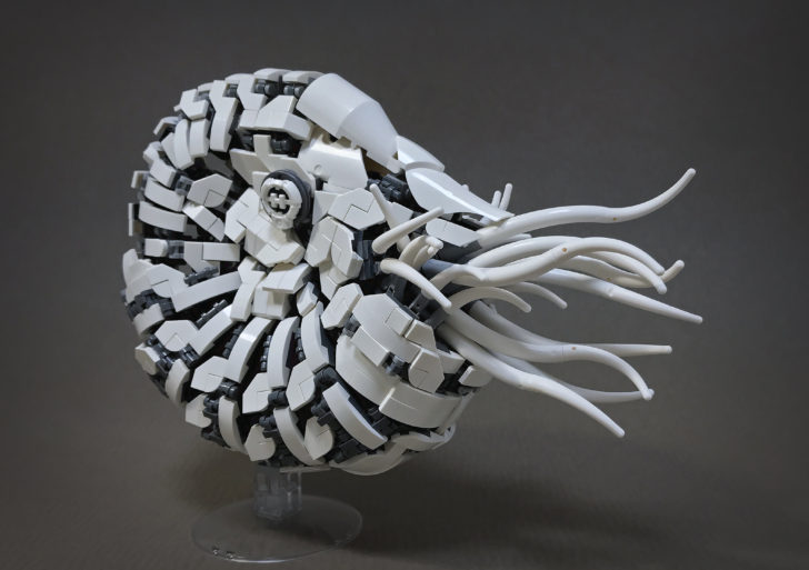 Diseños robóticos elaborados de animales por Mitsuru Nikaido